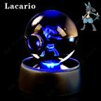 3D Crystal Ball Night Light Glass LED Collectible Lamp
