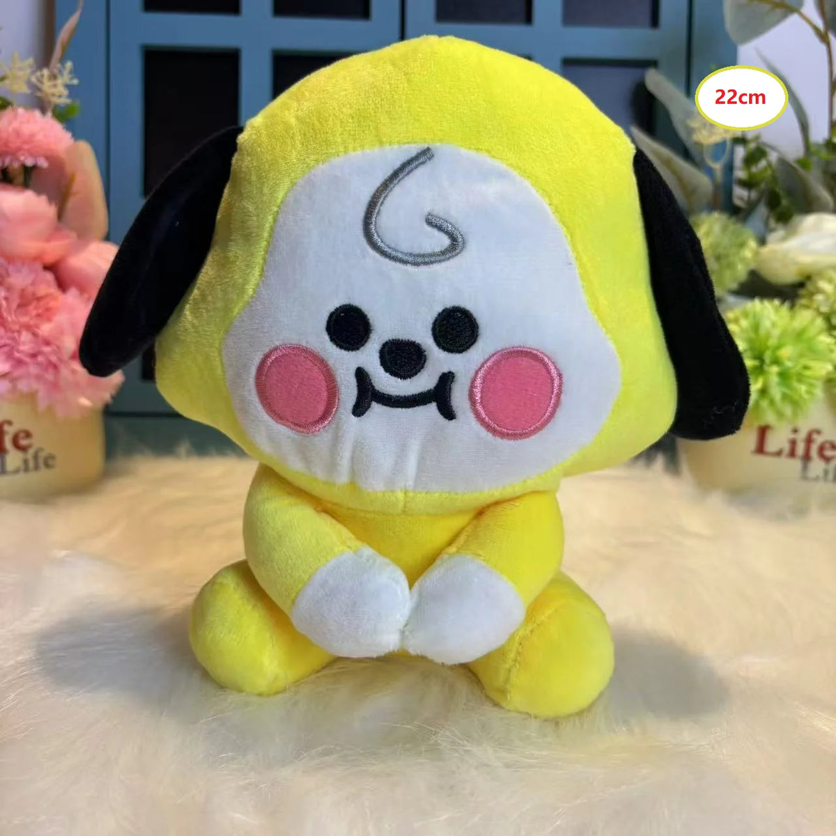 Hot B-T-21 Plush Toy Tata Koay Shooky Mang Cooky Cartoon Animal Backpack Key Mobile Phone Pendant Office Toys Friend Gift