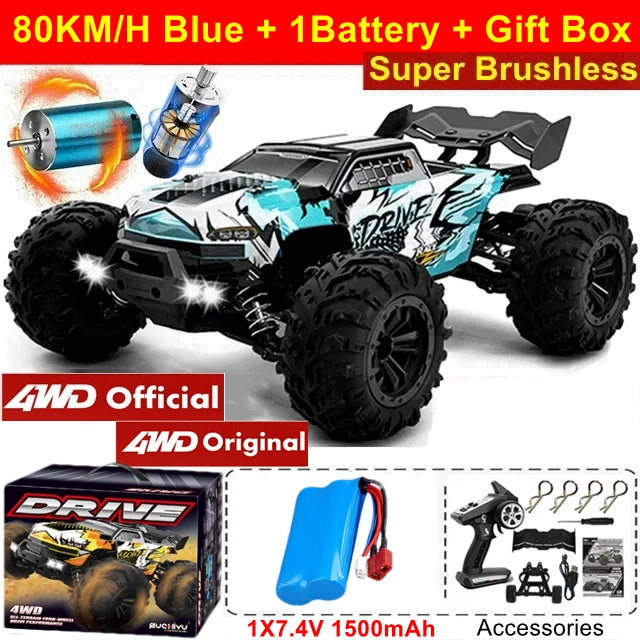 4WD RC Car – High Speed Off Road Buggy Truck for Racing