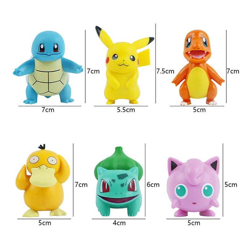 Anime Figure – 5-8CM PVC Collectible