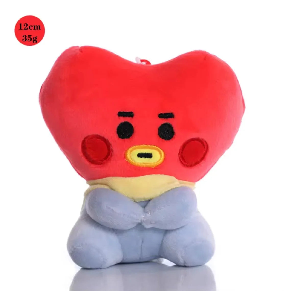 Hot B-T-21 Plush Toy Tata Koay Shooky Mang Cooky Cartoon Animal Backpack Key Mobile Phone Pendant Office Toys Friend Gift