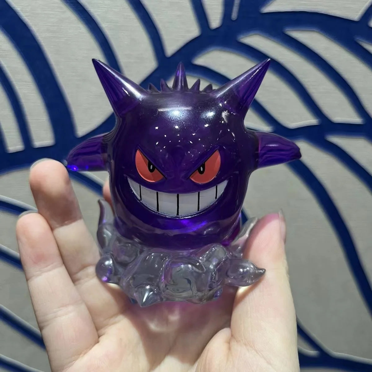 Transparent Anime Figure 8cm PVC Collectible Display Model