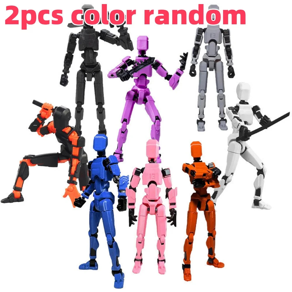 Transforming Robot Action Figure – Multi-Joint Toy