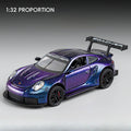 Diecast Sports Car – 1:32 Metal Pull-Back