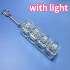 Mechanical Keyboard Key Tester – LED Keycap Fidget Keychain