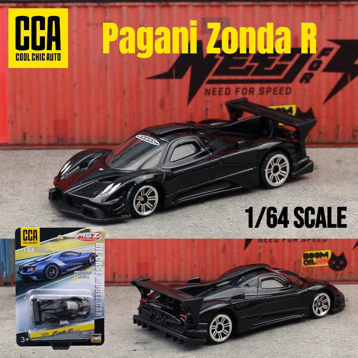 Diecast Car Model 1:64 Scale Metal Collectible Toy