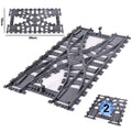 Flexible Train Track Building Blocks – Curved & Straight Rail Set