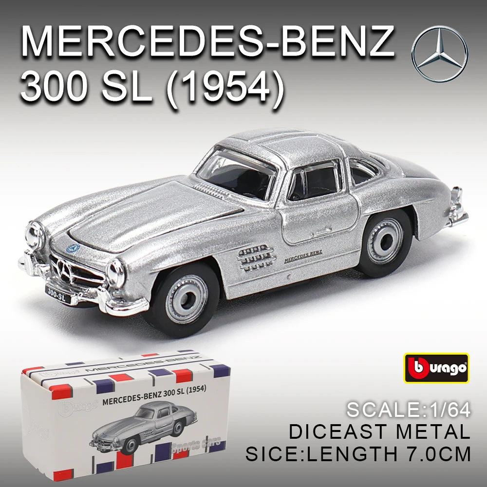 1:64 Diecast Model Car – Metal Collectible Vehicle for Display