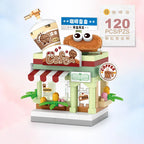 Mini Restaurant Building Blocks – Café & Food Store Kit