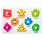 Wooden Montessori Puzzle – Baby Learning Board
