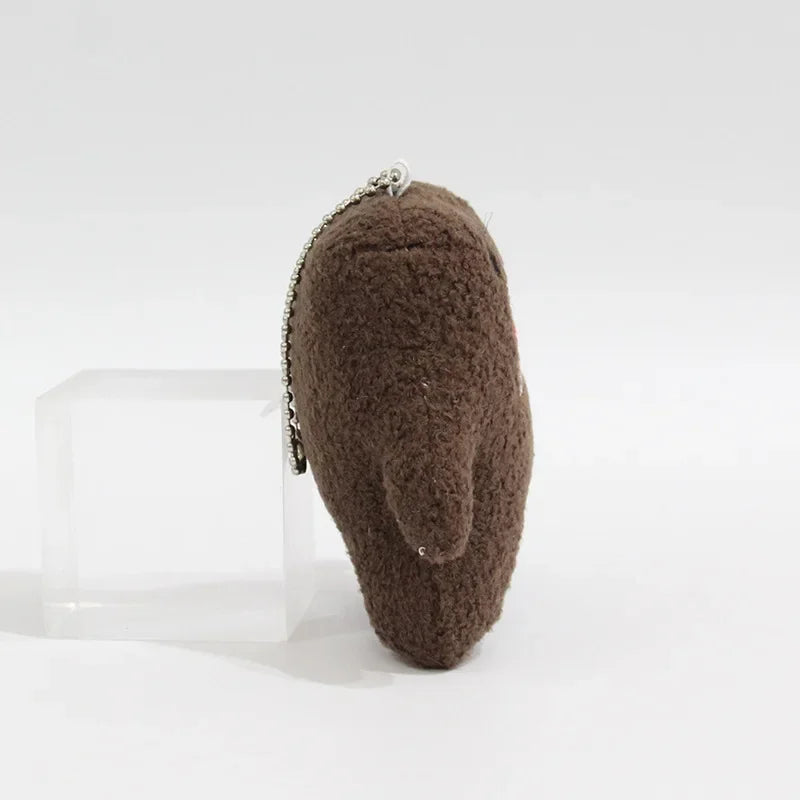 Character Plush Keychain – Cute Mini Bag Charm with Ball Chain