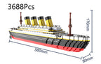 Cruise Ship Building Blocks – Mini DIY Model Building Kit
