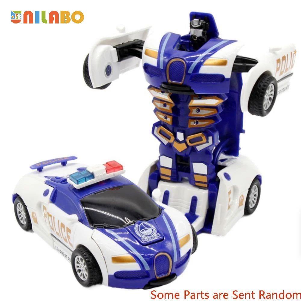 Transformable Robot Car – Diecast Toy
