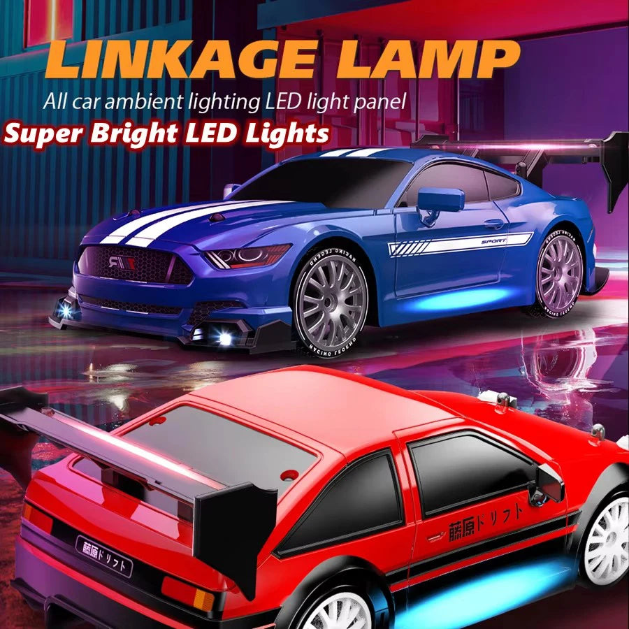 RC Drift Car – High-Speed Car with LED Lights