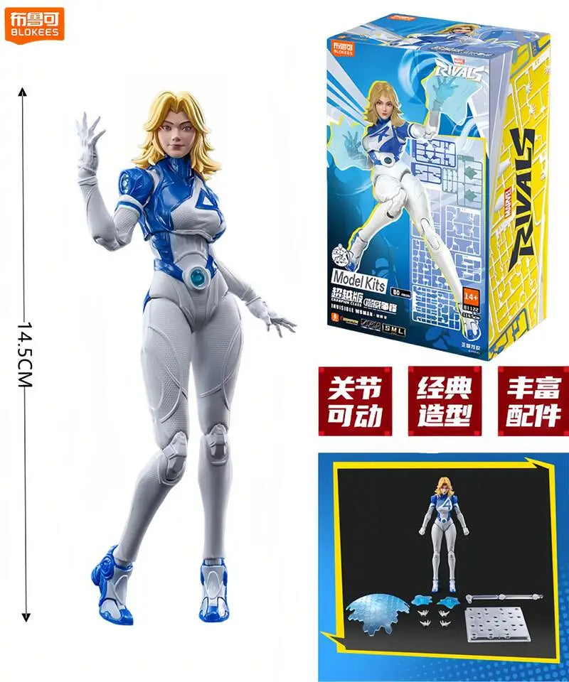 Superhero Model Kit Assembled Collectible Display Figure