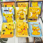 Pokemon Pikachu Notebook Cute Cartoon School Supplies Portable Diary Fashion Office Supplies Coil Book Children Holiday Gift