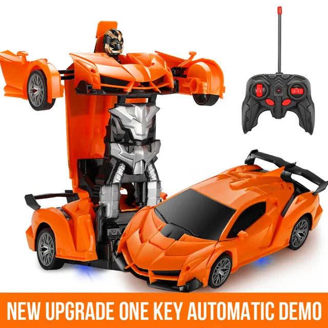 Transforming RC Car 2-in-1 Remote Control Robot Vehicle Toy