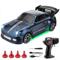 Mini RC Car 1:64 Off-Road Climbing Vehicle with Trailer
