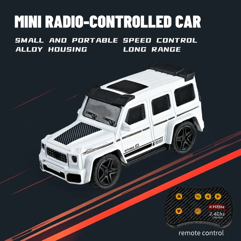 1:64 RC Car Mini Alloy Remote Control Vehicle