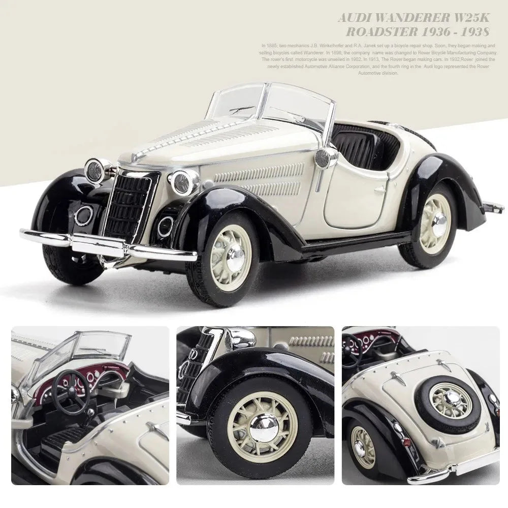 1:32 Diecast Car – Classic Pull Back Model