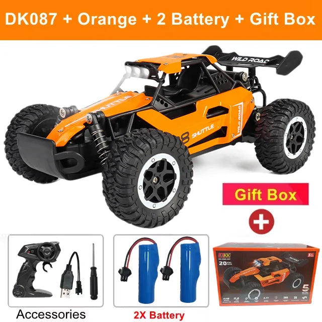 RC Drift Car 1:16 Off-Road Remote Control Vehicle with LED Lights