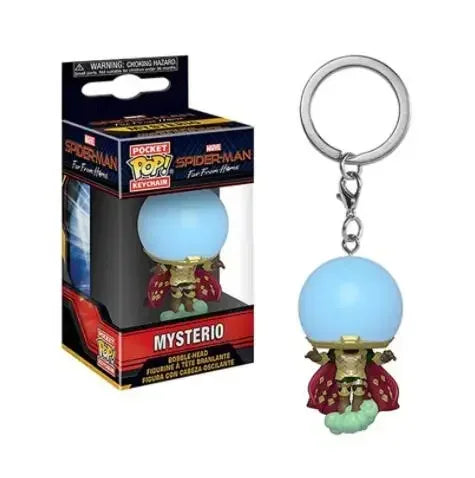 Superhero Keychain Figure – 4cm Vinyl Collectible Toy