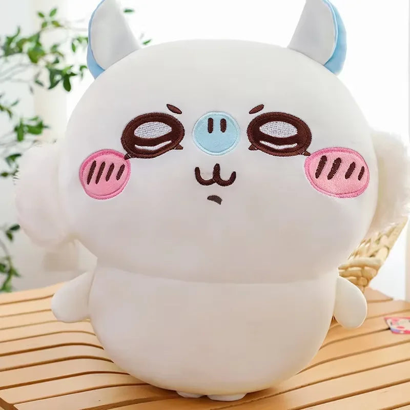 Hot ckw Momonga Plush Pillow Cartoon Hachiware Soft Pillow Cute jiyi Usagi Plush Doll Ornament Anime Plush Gift Home Decoration