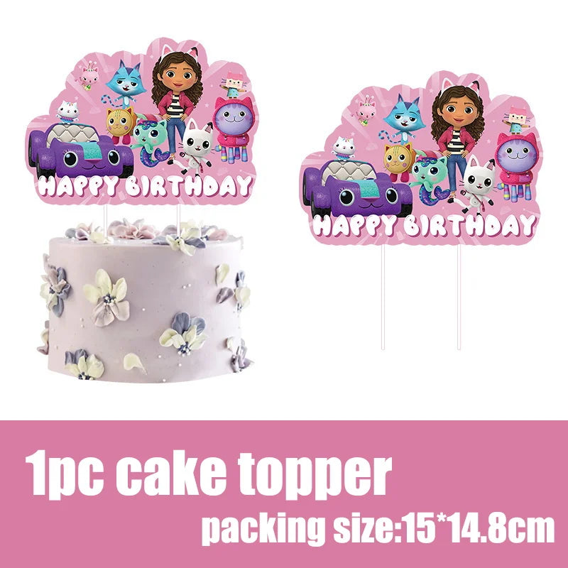 Birthday Party Supplies – Kids Tableware & Decoration Set
