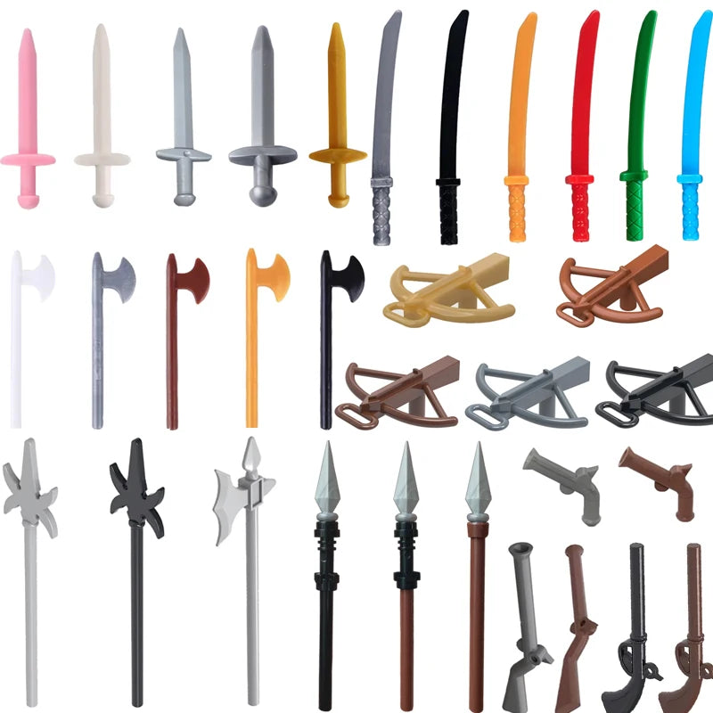 Medieval Building Blocks Set – Castle Knight Model Kit