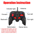 Transforming RC Car 2-in-1 Remote Control Robot Vehicle Toy