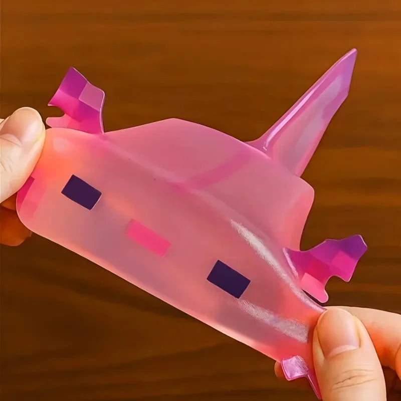 Squishy Fidget Toy – Slow Rising Axolotl Squeeze Model