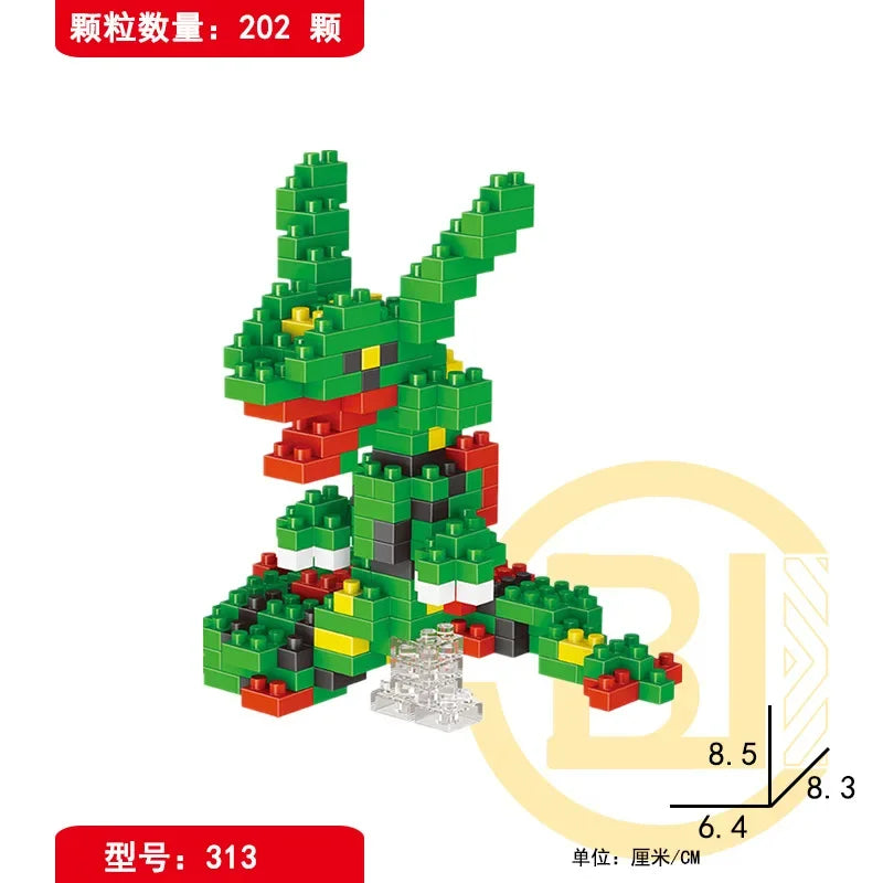 Mini Building Blocks DIY Character Assemble Model Set