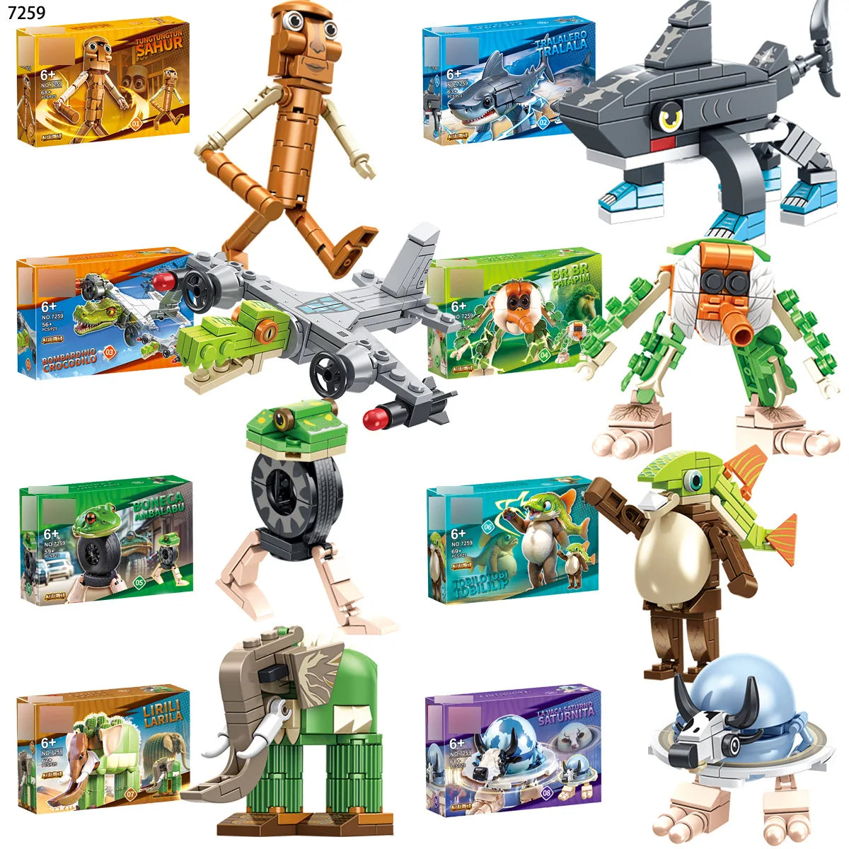 Animal Building Blocks – Mini Model