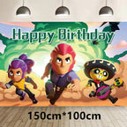 Birthday Party Decorations Set – Banner, Balloons & Cake Toppers