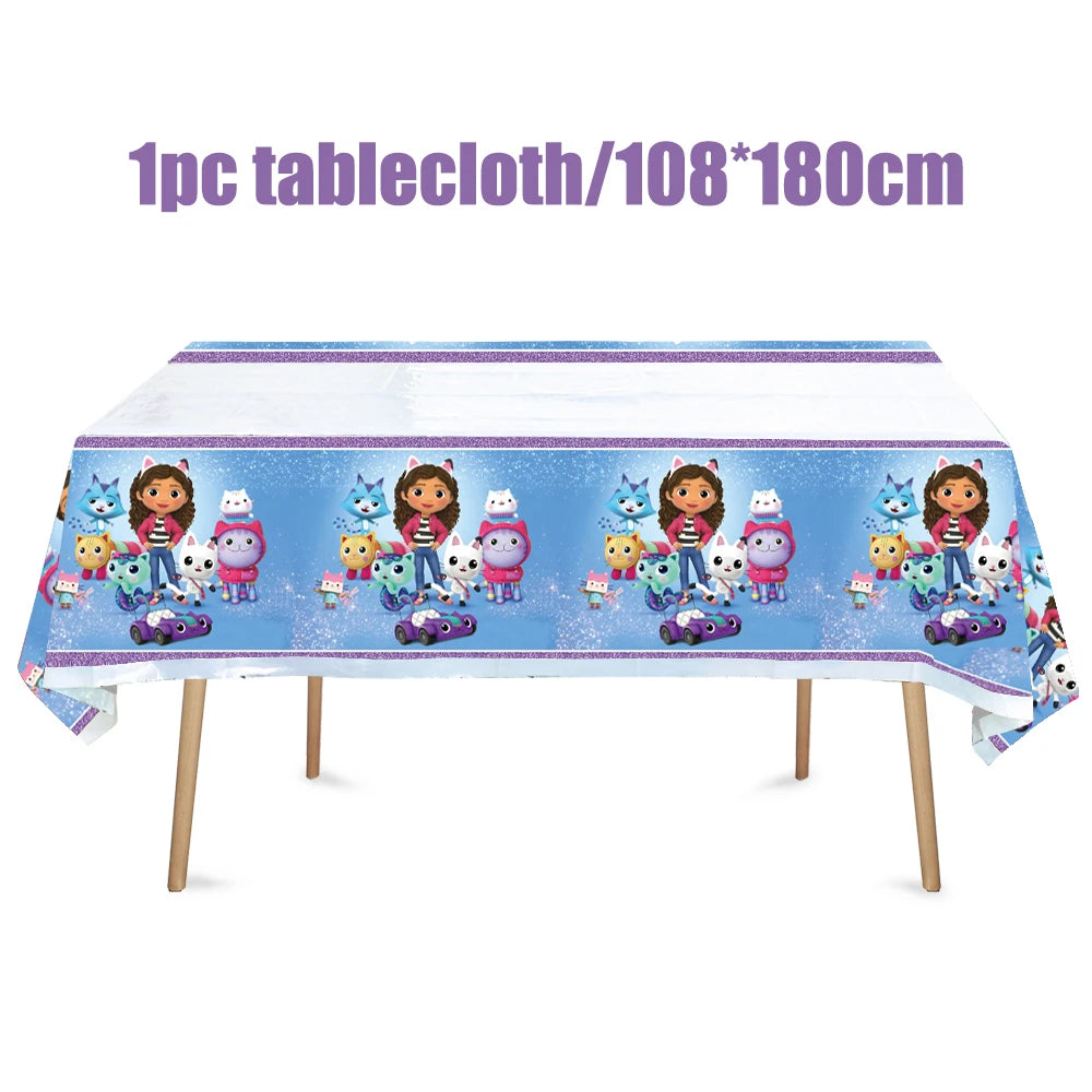 Birthday Party Supplies – Kids Tableware & Decoration Set