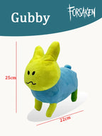 TreasuringU New 30cm Chance Plush Toys Cute Cartoon Rabbits Stuffed Dolls Slasher Game Plushie For Boy Girl Birthday Gifts
