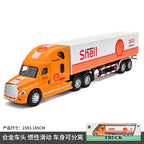 1:64 Diecast Truck Model – Alloy Container Vehicle Collectible