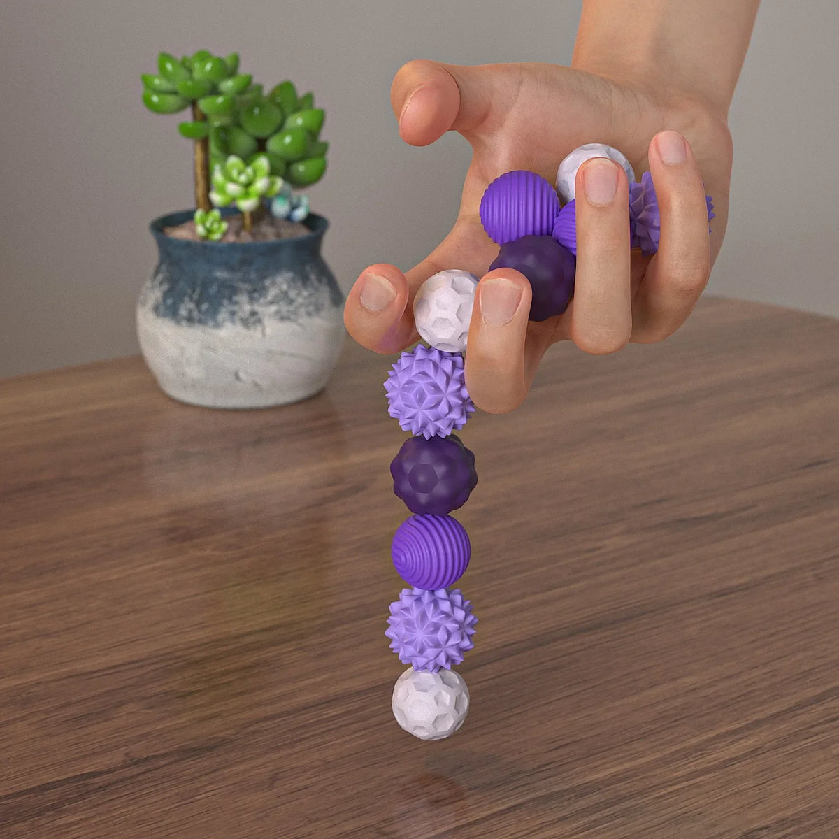 Magnetic Sensory Fidget Balls – Silicone Quiet Fidget Toy