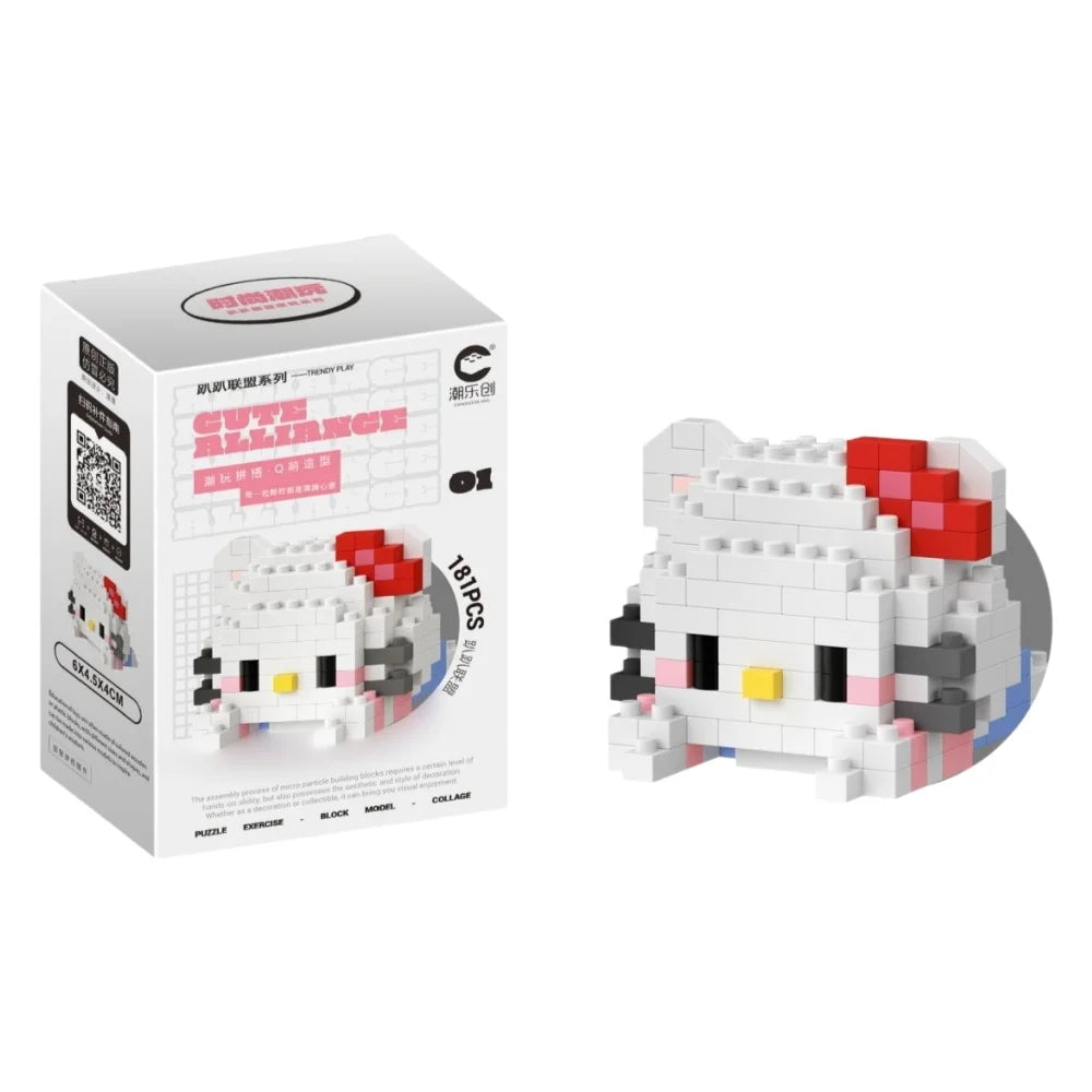 Building Block Figures – Mini Cartoon Set