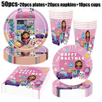 Birthday Party Supplies – Kids Tableware & Decoration Set