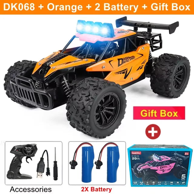RC Drift Car 1:16 Off-Road Remote Control Vehicle with LED Lights