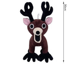 Deer Character Plush Doll Soft Stuffed Toy Halloween Gift