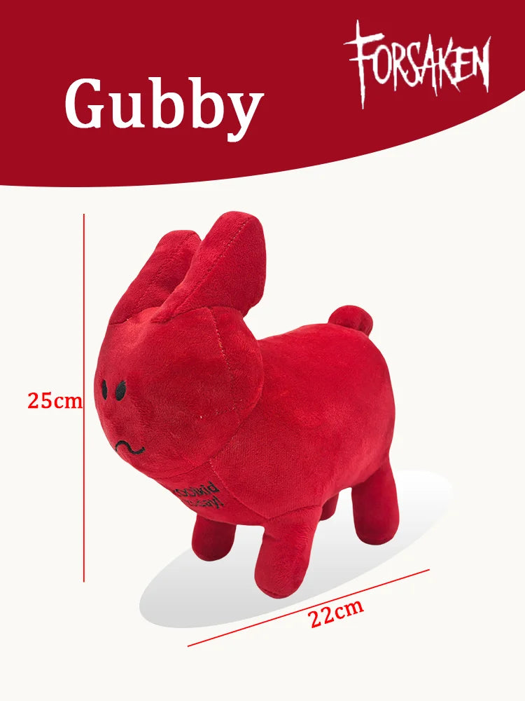 TreasuringU New 30cm Chance Plush Toys Cute Cartoon Rabbits Stuffed Dolls Slasher Game Plushie For Boy Girl Birthday Gifts