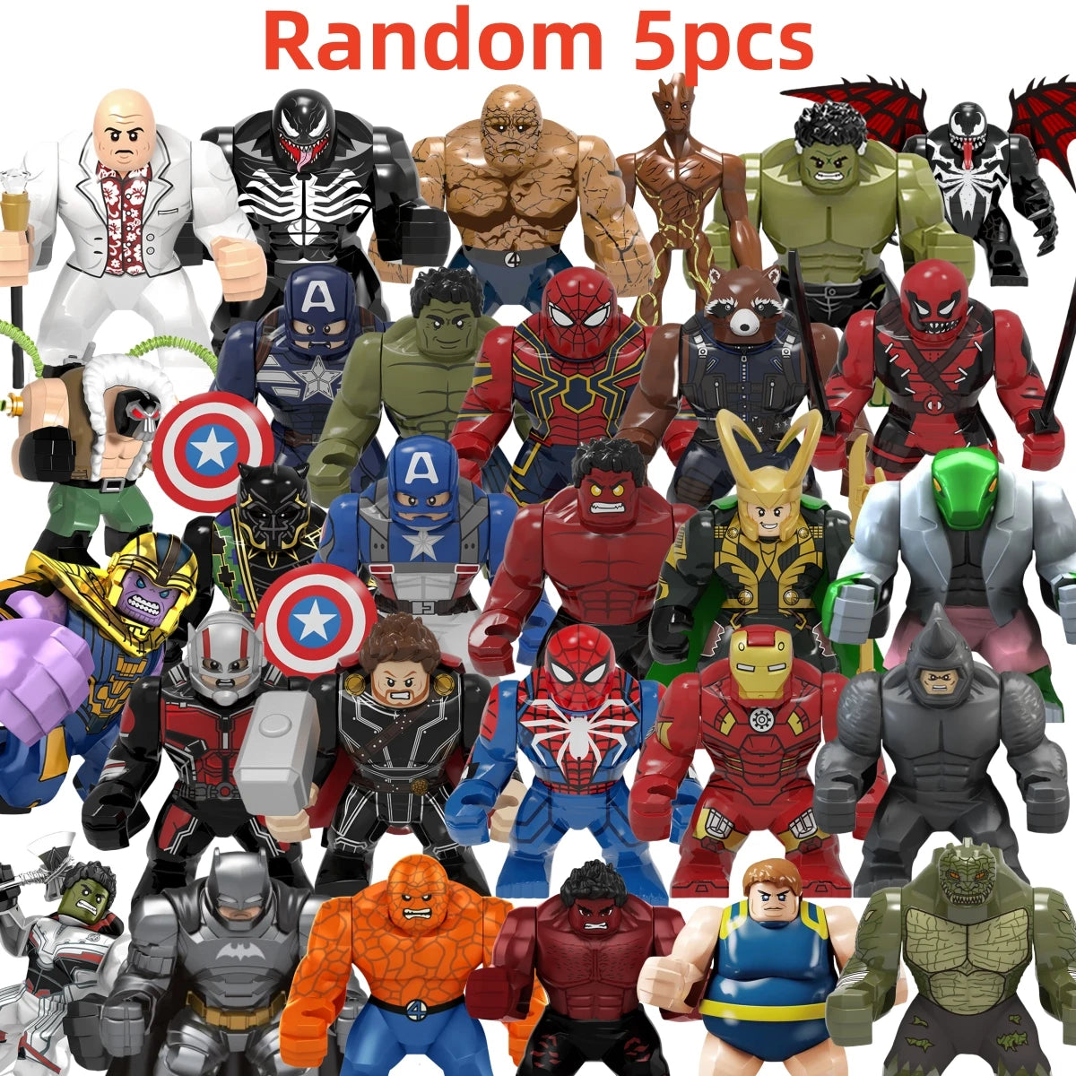 Mini Building Block Figures – Collectible Model
