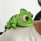 16cm Chameleon Plush Toy – Magnetic Shoulder Kawaii Stuffed Animal