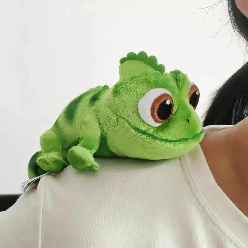 16cm Chameleon Plush Toy – Magnetic Shoulder Kawaii Stuffed Animal