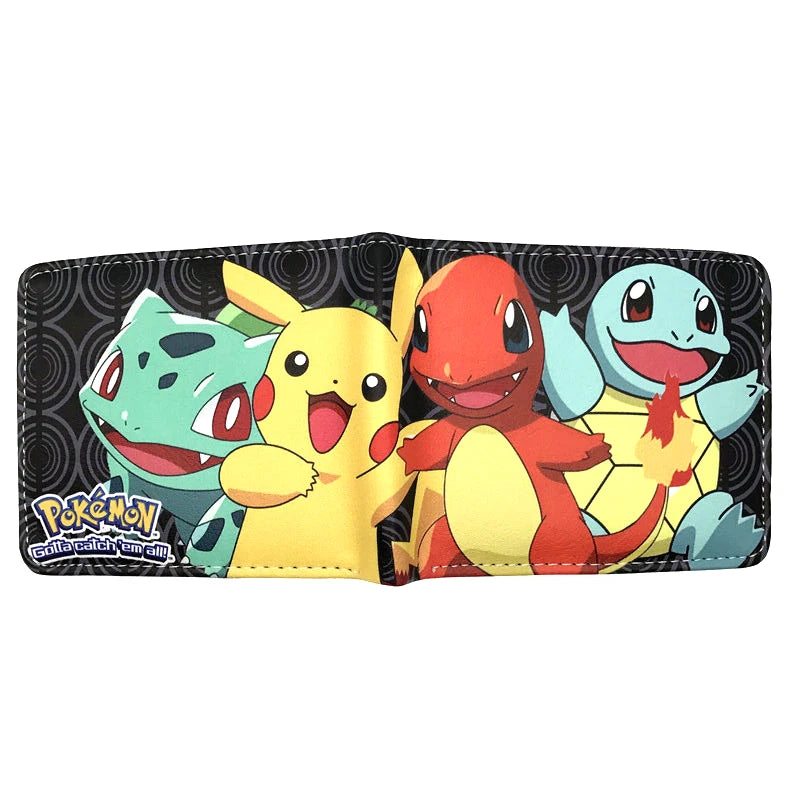 Cartoon Wallet – PU Short Purse with Interior Pocket