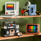 Retro Building Blocks Set – DIY Vintage Appliance Models