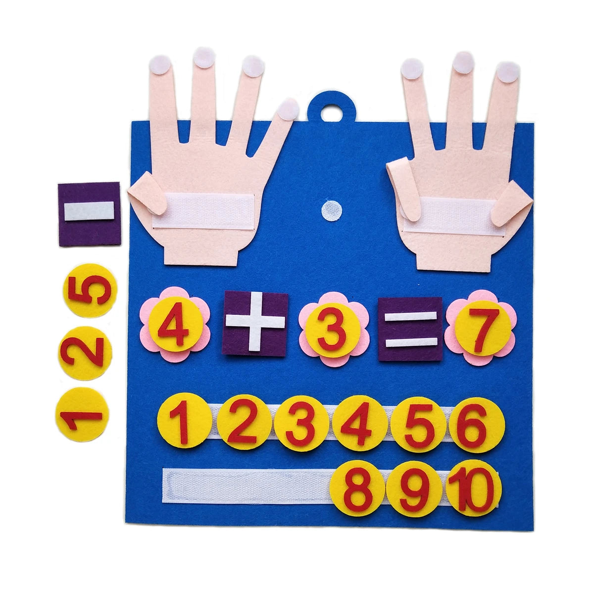 Counting Felt Toy – Montessori Math & Number Learning Game