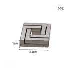 Metal Brain Teaser IQ Puzzle for Kids & Adults